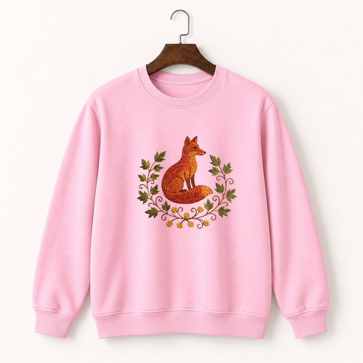 Red Fox Crewneck Sweatshirt 4