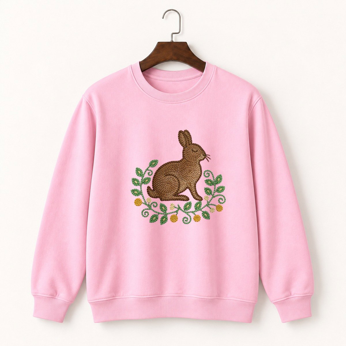 Eastern Cottontail Rabbit Crewneck Sweatshirt 4