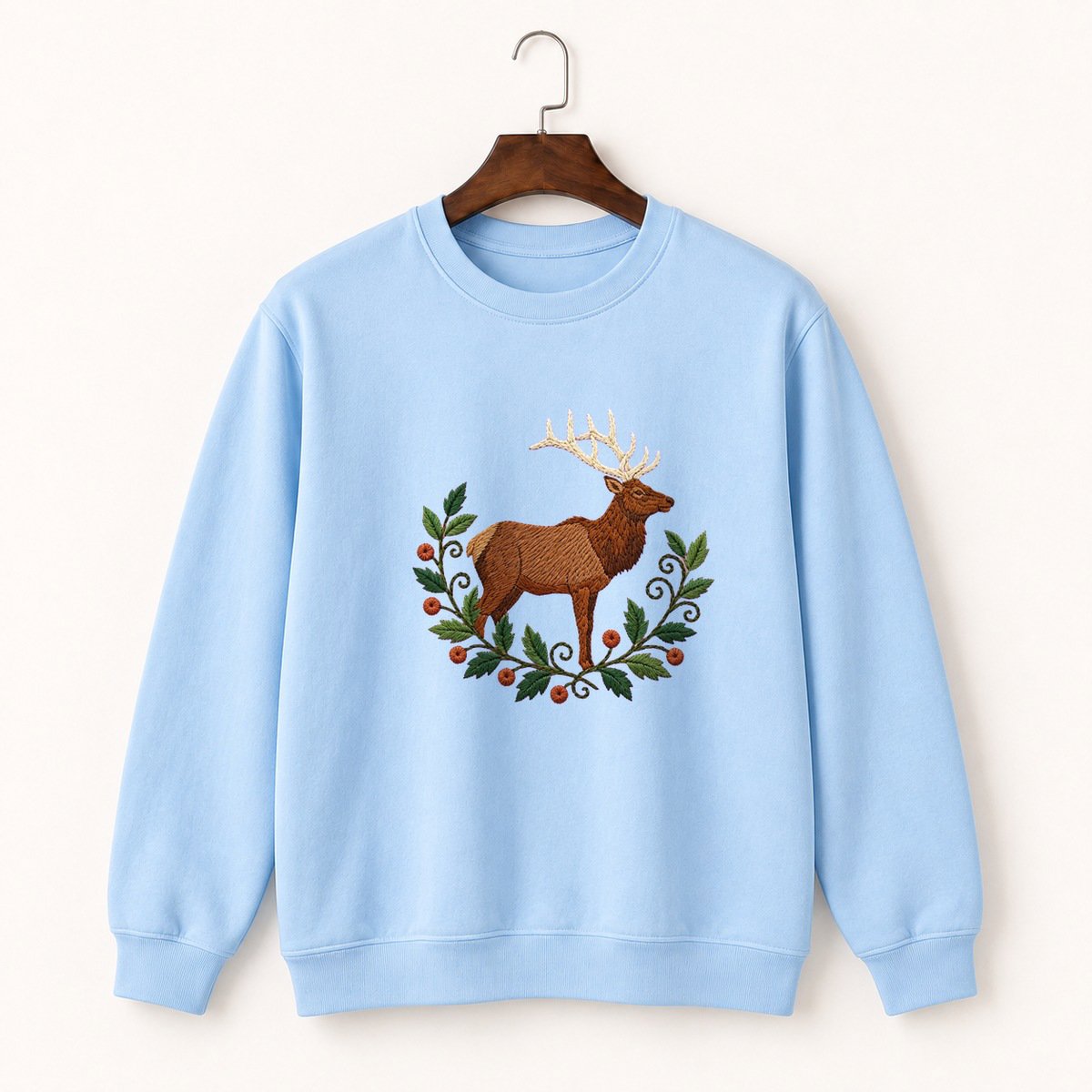 Elk Crewneck Sweatshirt 1