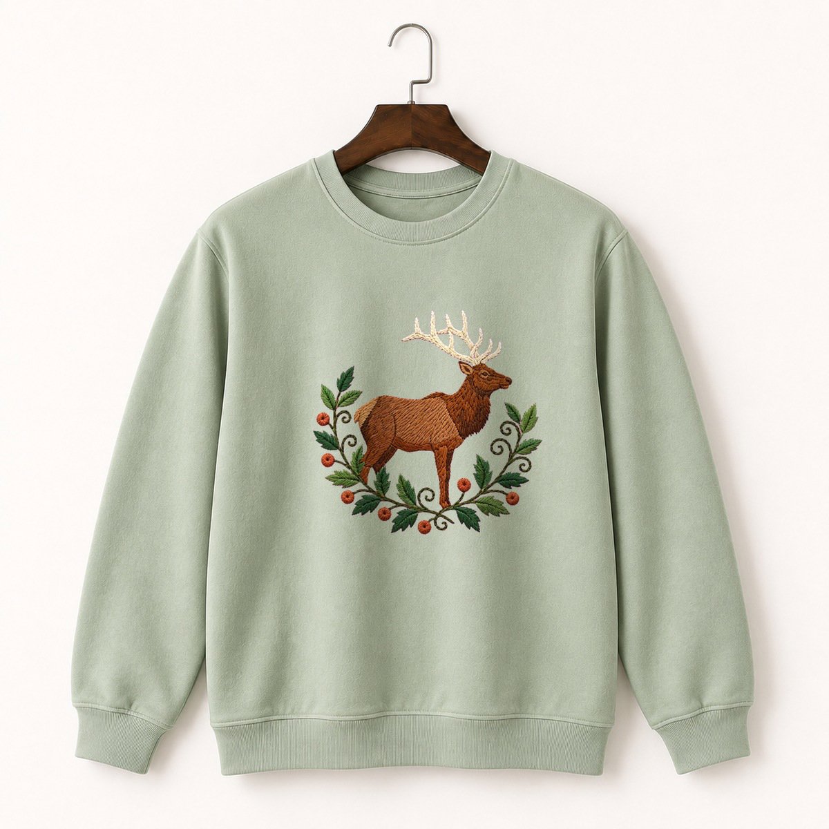 Elk Crewneck Sweatshirt 2