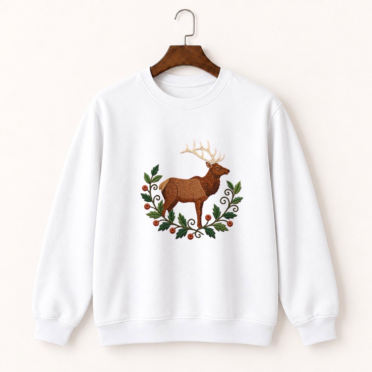 Elk Crewneck Sweatshirt 5