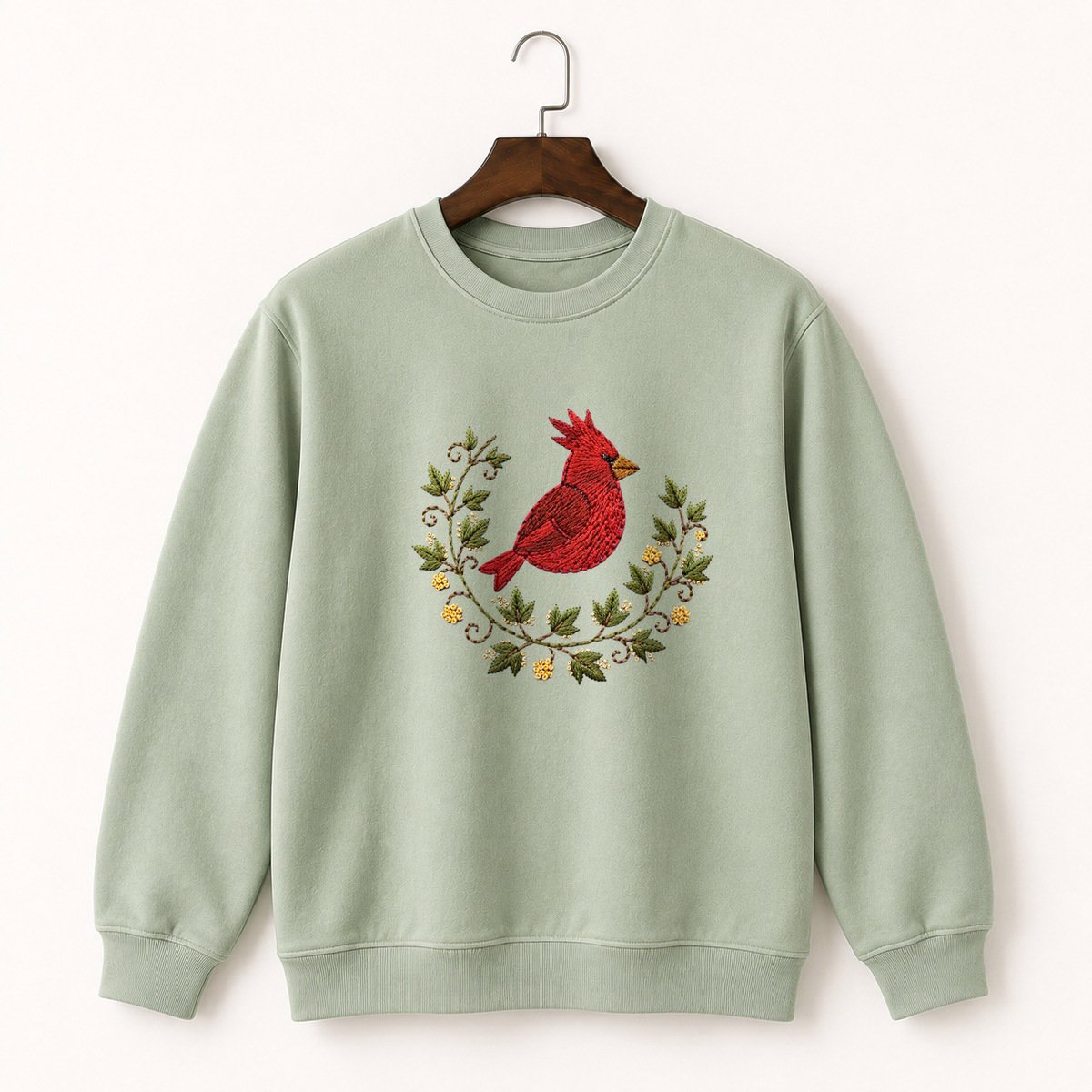 Northern Cardinal Crewneck Sweatshirt 2