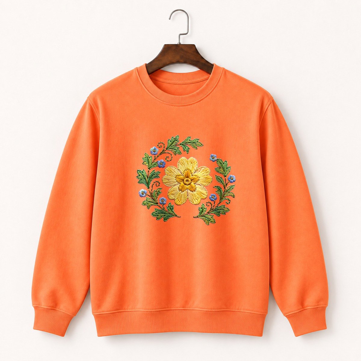 Primrose Flower Crewneck Sweatshirt 3