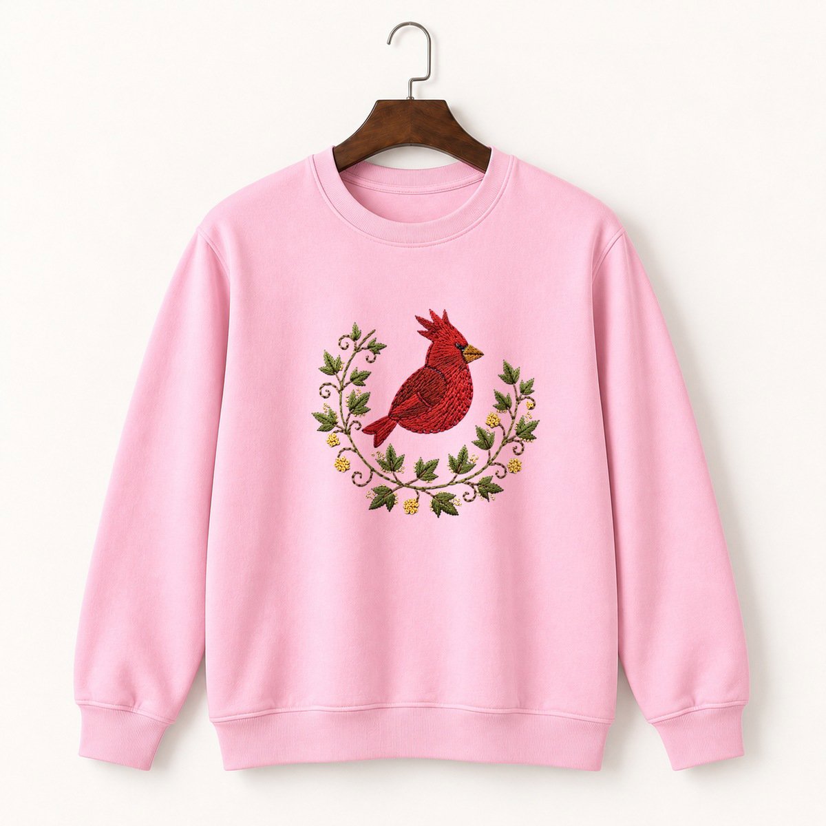 Northern Cardinal Crewneck Sweatshirt 4