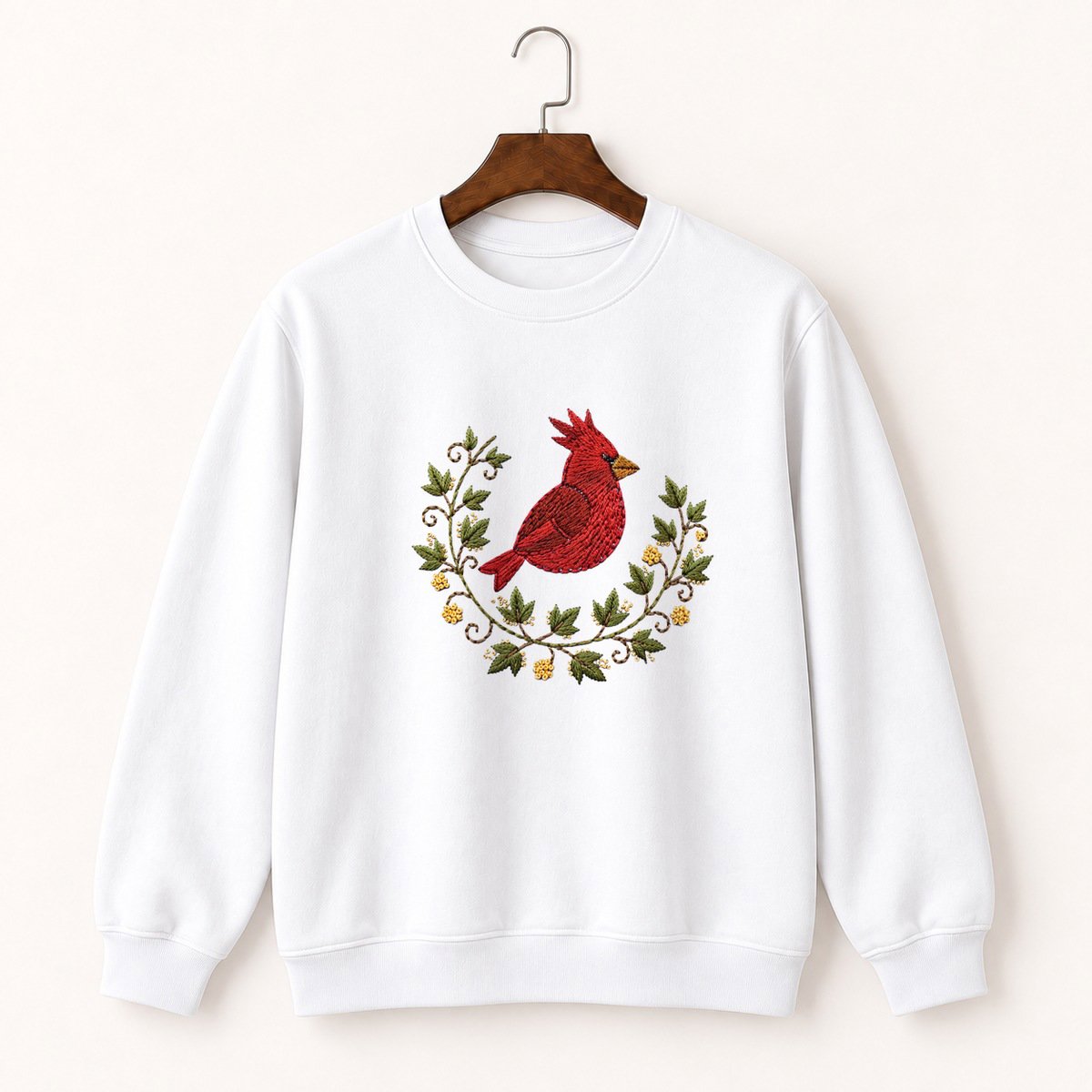 Northern Cardinal Crewneck Sweatshirt 5