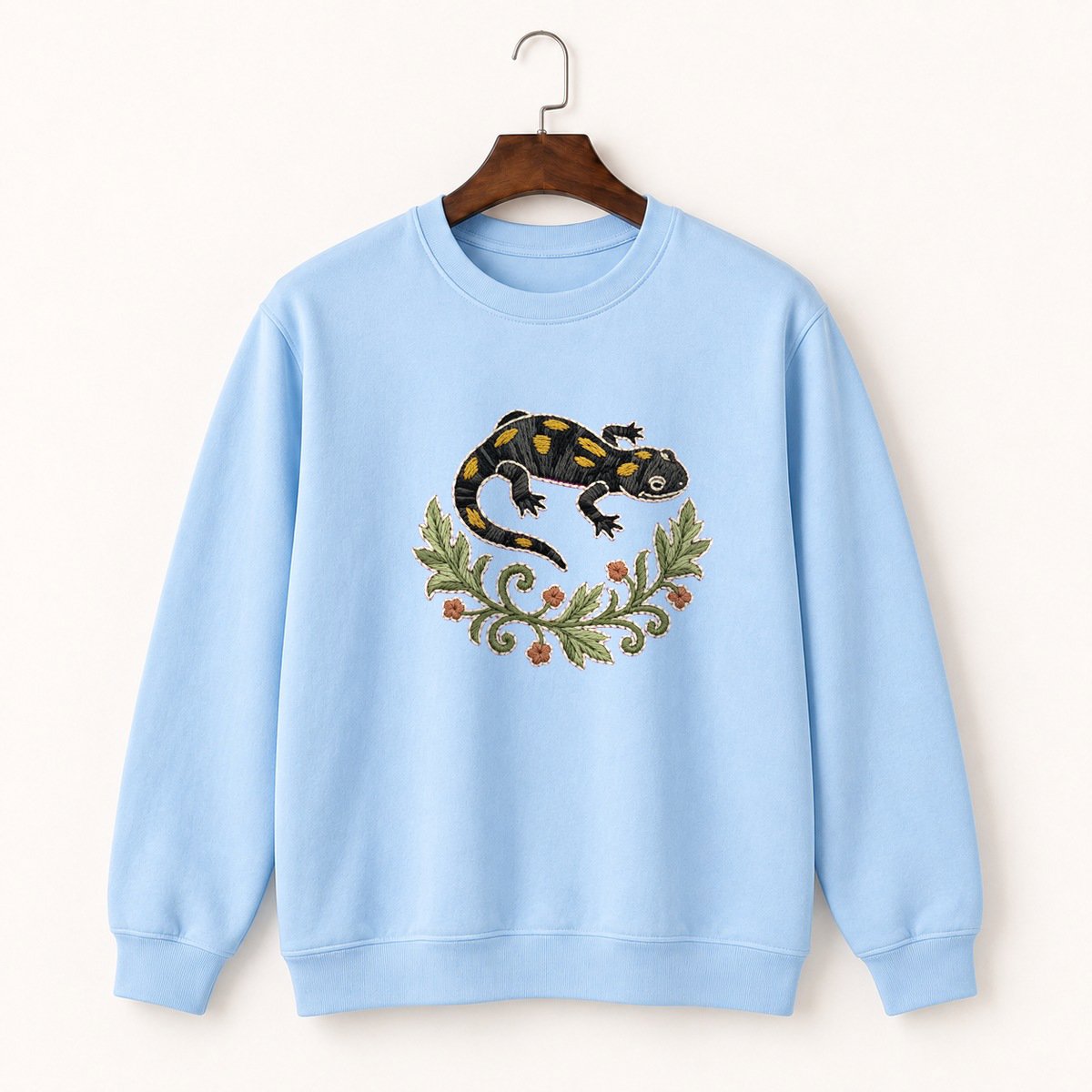 Spotted Salamander Crewneck Sweatshirt 1