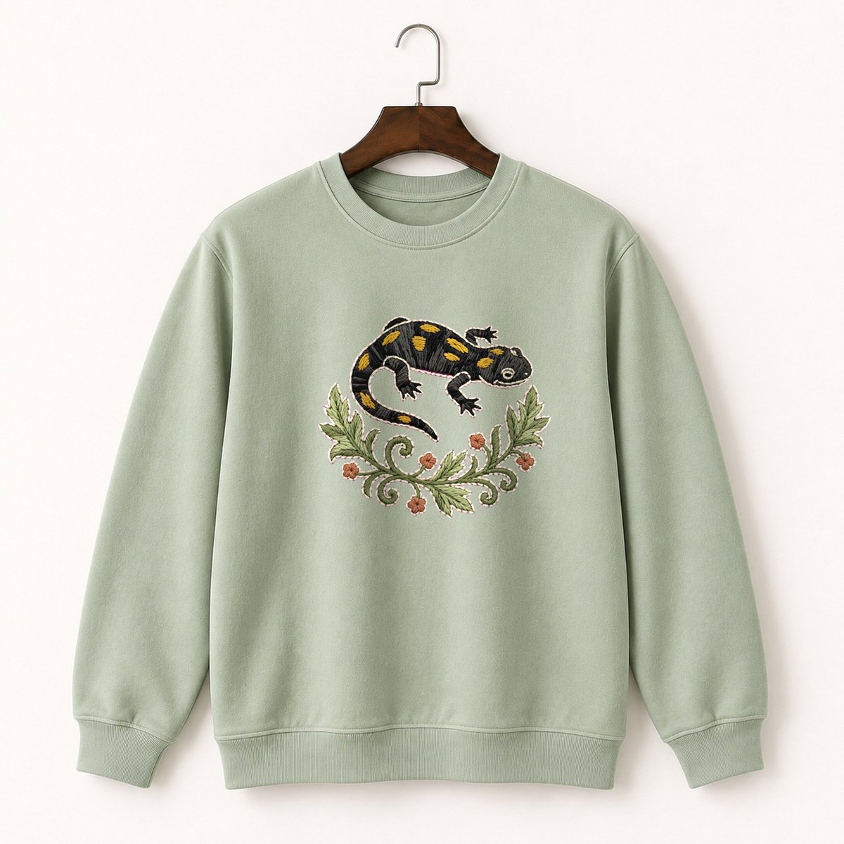 Spotted Salamander Crewneck Sweatshirt 2