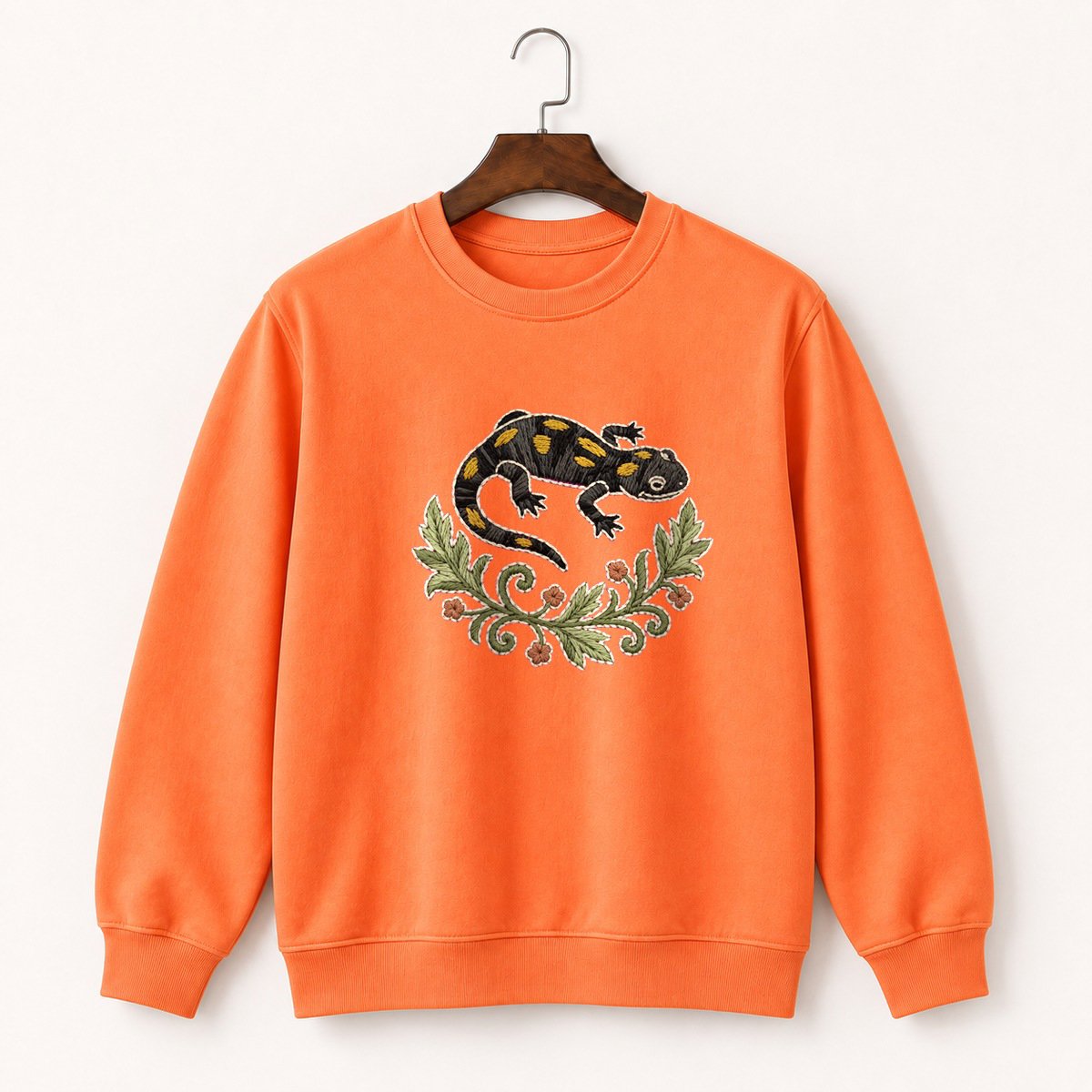 Spotted Salamander Crewneck Sweatshirt 3
