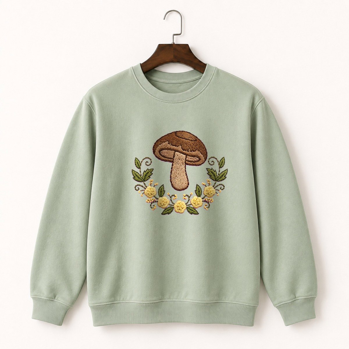 Shiitake Mushroom Crewneck Sweatshirt 2