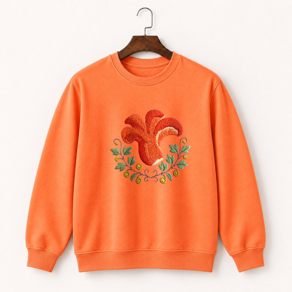Lobster Mushroom Crewneck Sweatshirt 3