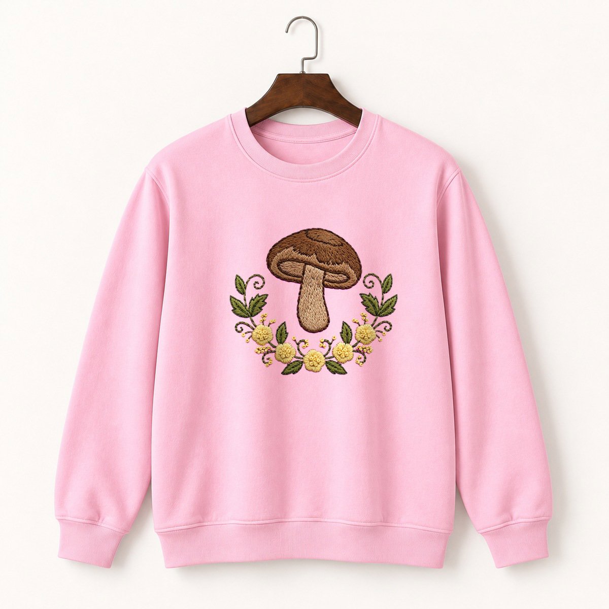 Shiitake Mushroom Crewneck Sweatshirt 4