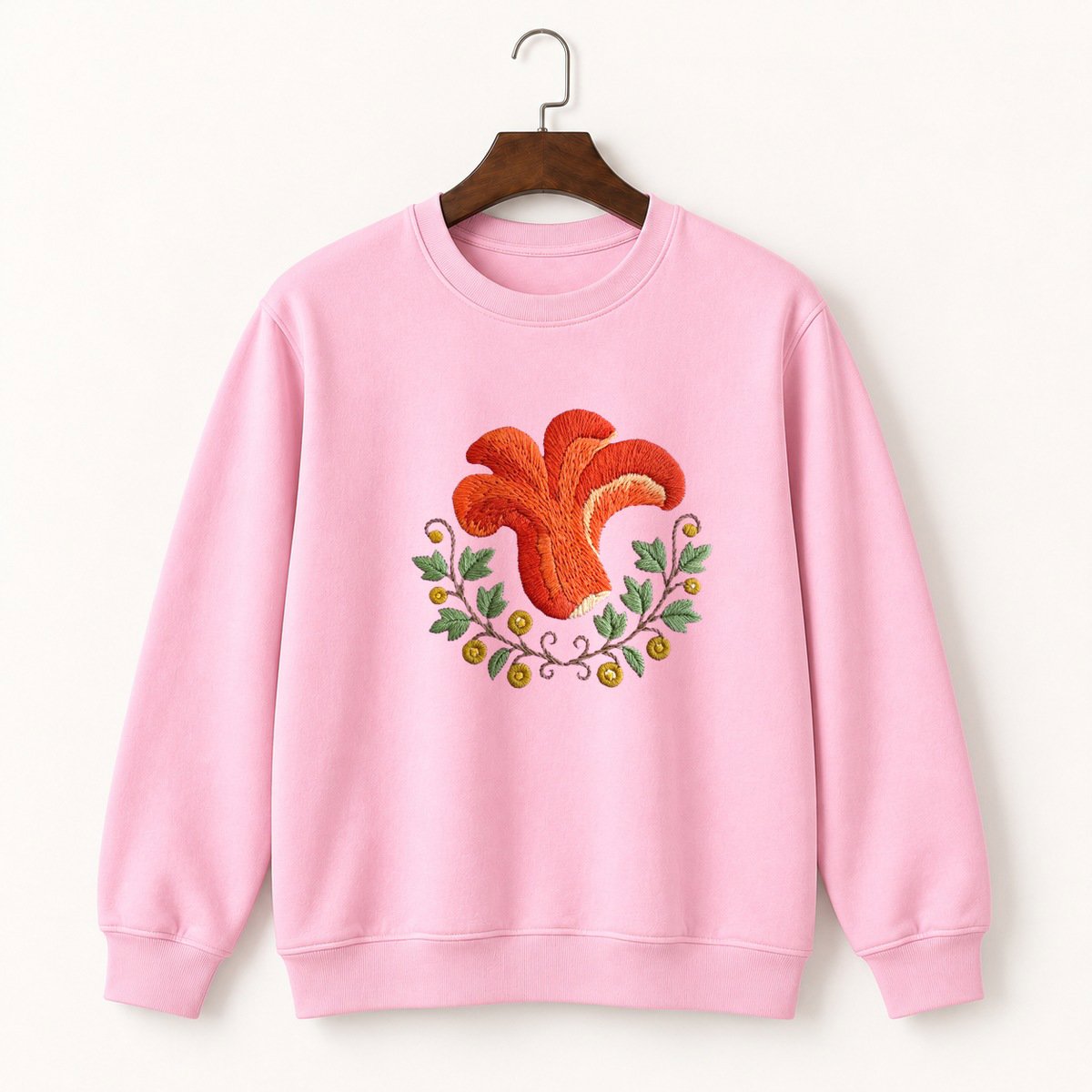 Lobster Mushroom Crewneck Sweatshirt 4