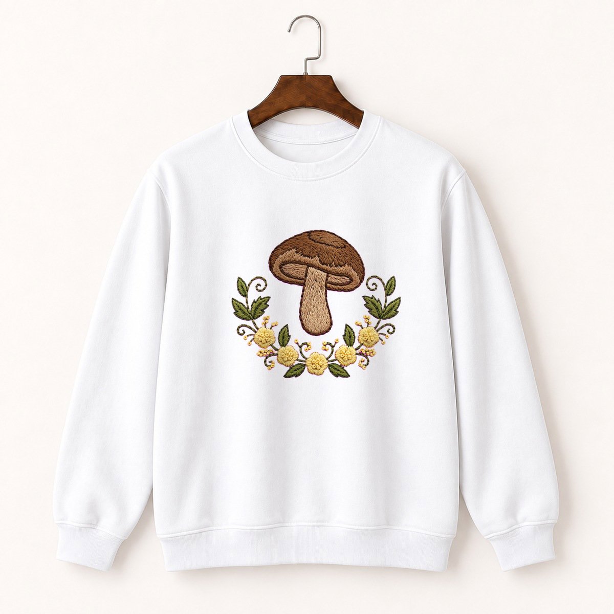 Shiitake Mushroom Crewneck Sweatshirt 5
