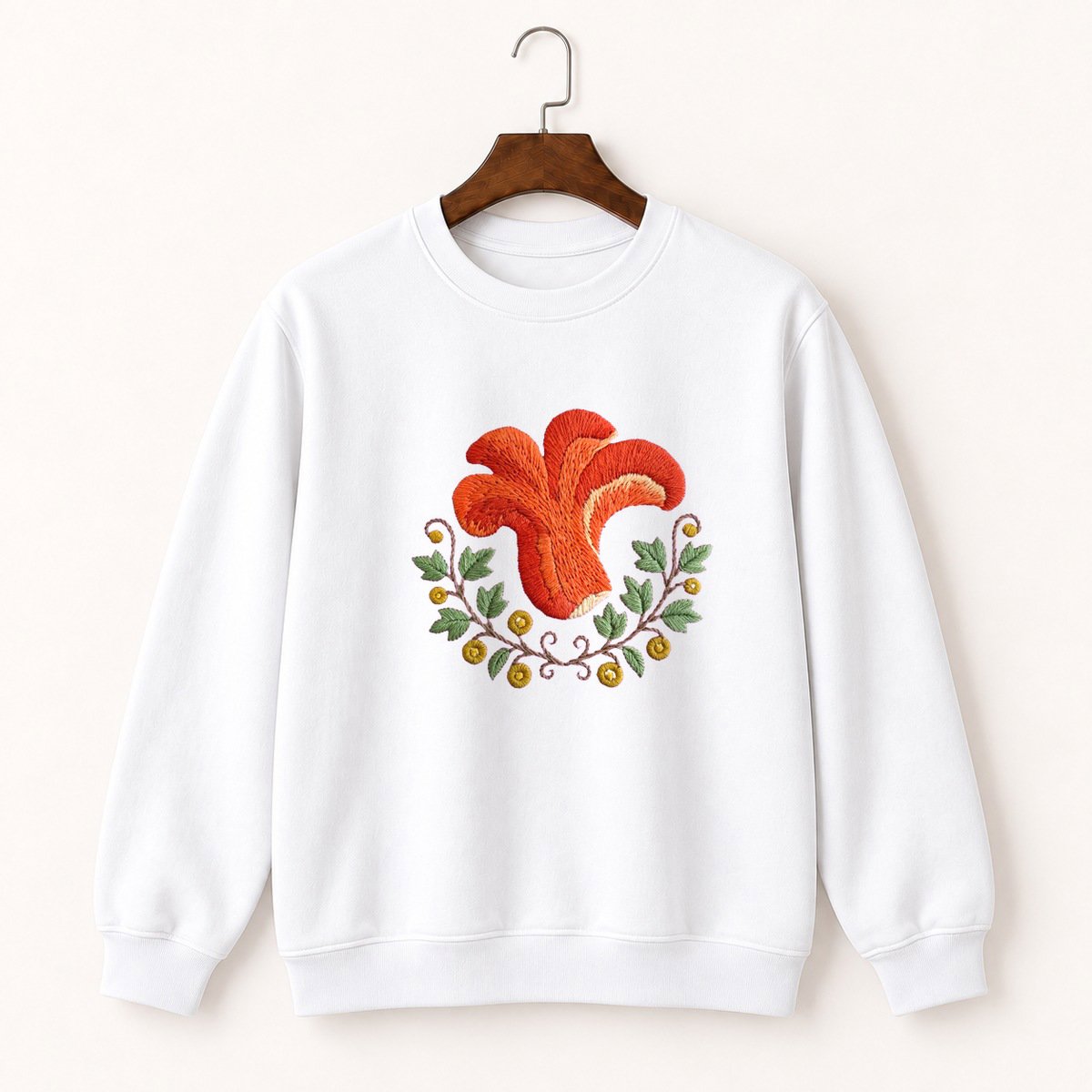 Lobster Mushroom Crewneck Sweatshirt 5