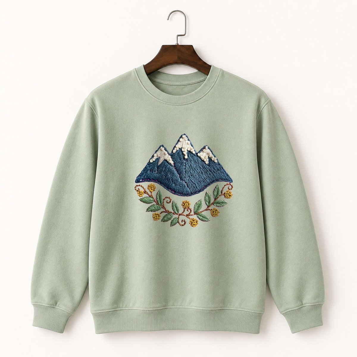 Andes Mountains Crewneck Sweatshirt 2