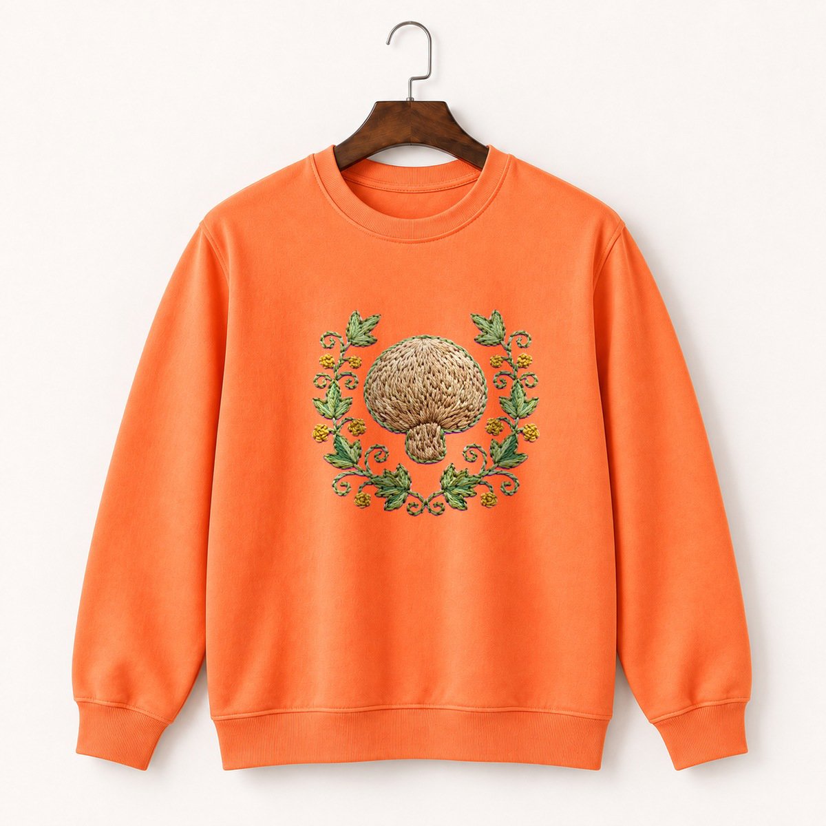Puffball Mushroom Crewneck Sweatshirt 3