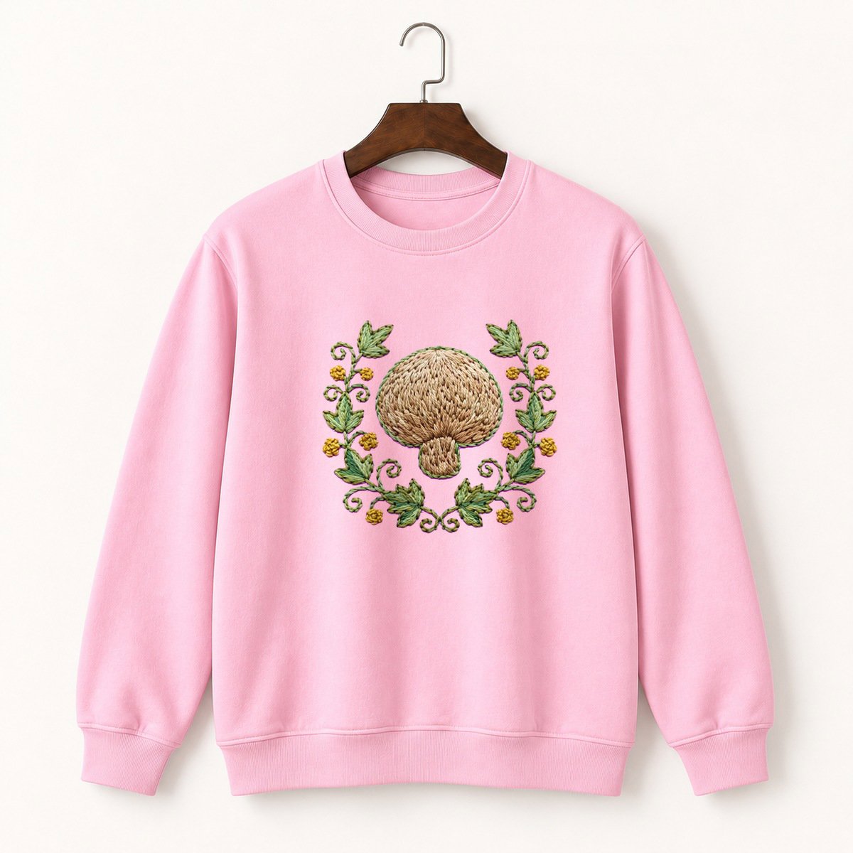 Puffball Mushroom Crewneck Sweatshirt 4