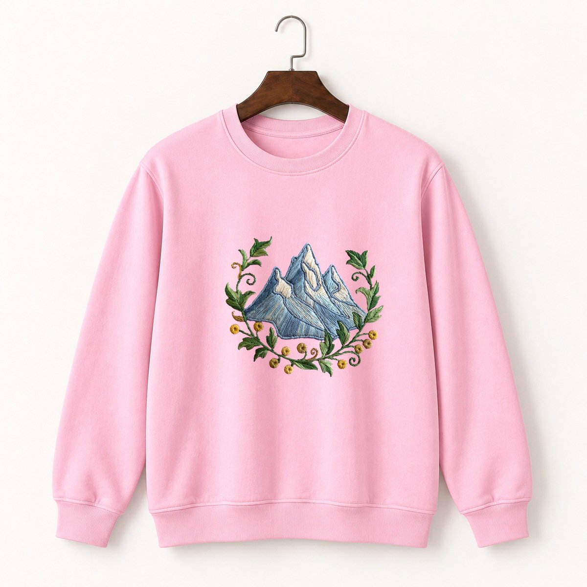 Grand Teton Mountain Crewneck Sweatshirt 4