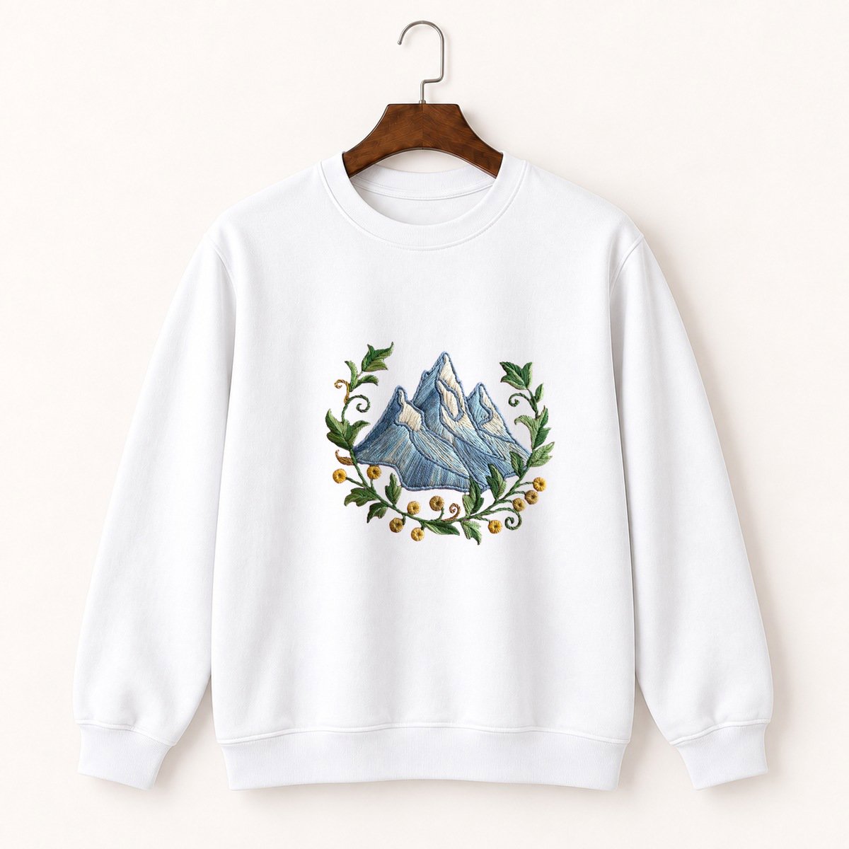 Grand Teton Mountain Crewneck Sweatshirt 5