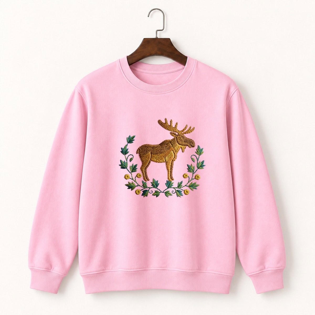 Moose Crewneck Sweatshirt 4
