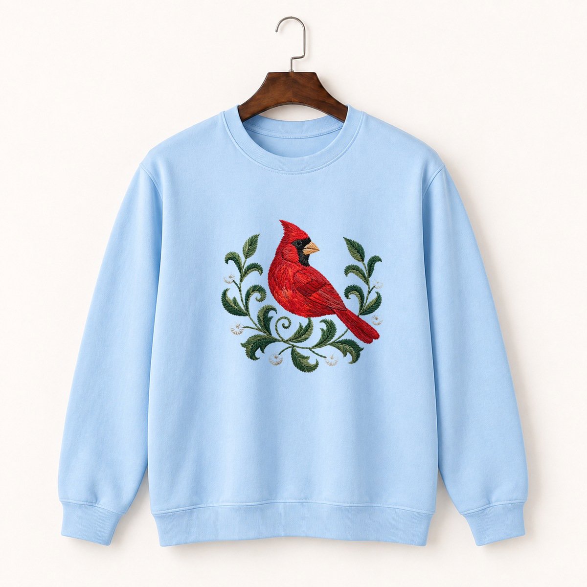 Northern Cardinal Crewneck Sweatshirt 1