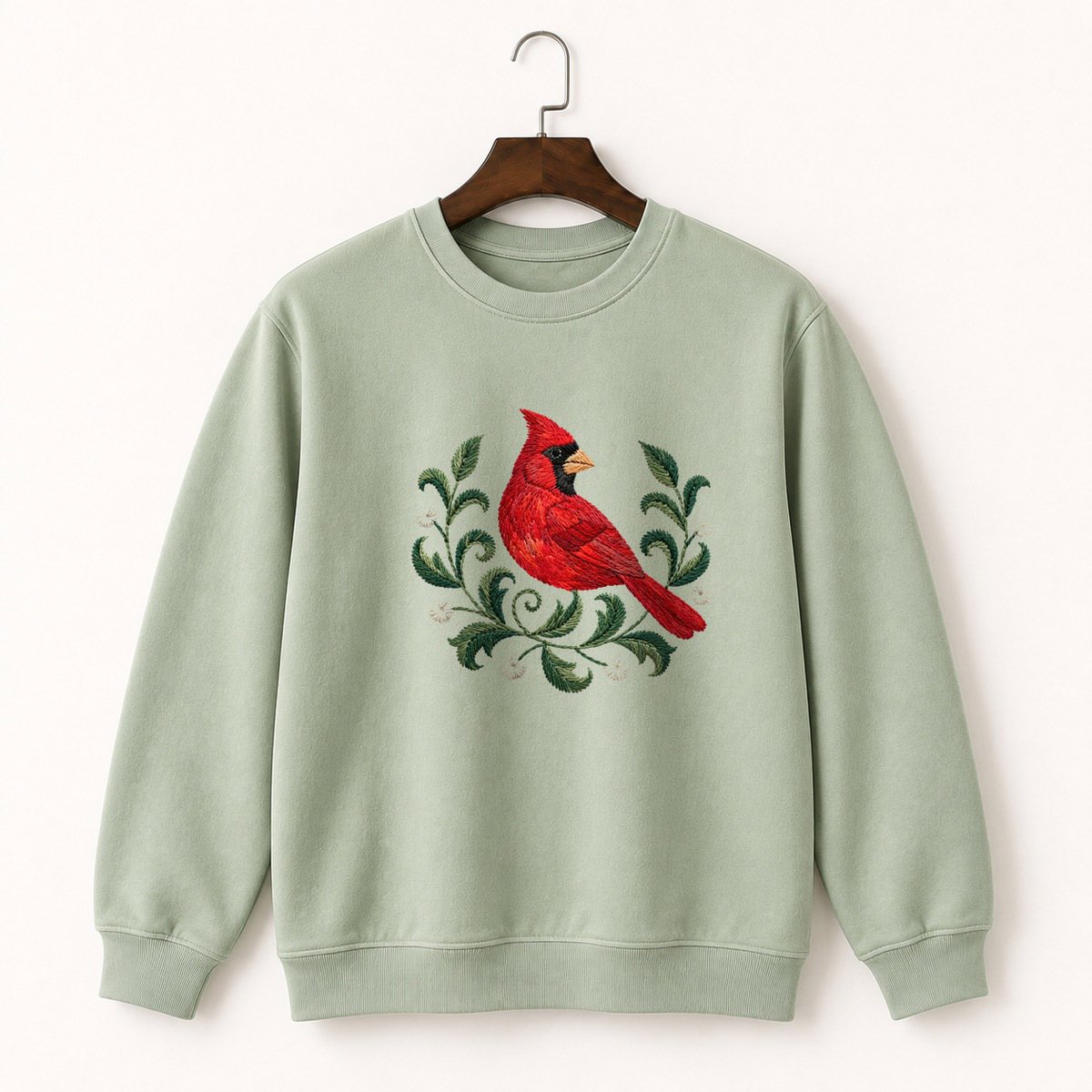 Northern Cardinal Crewneck Sweatshirt 2
