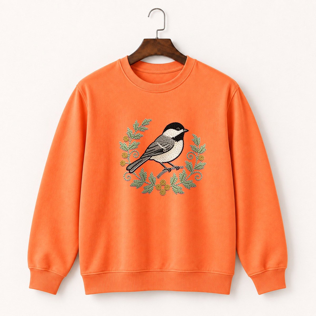 Black-Capped Chickadee Crewneck Sweatshirt 3