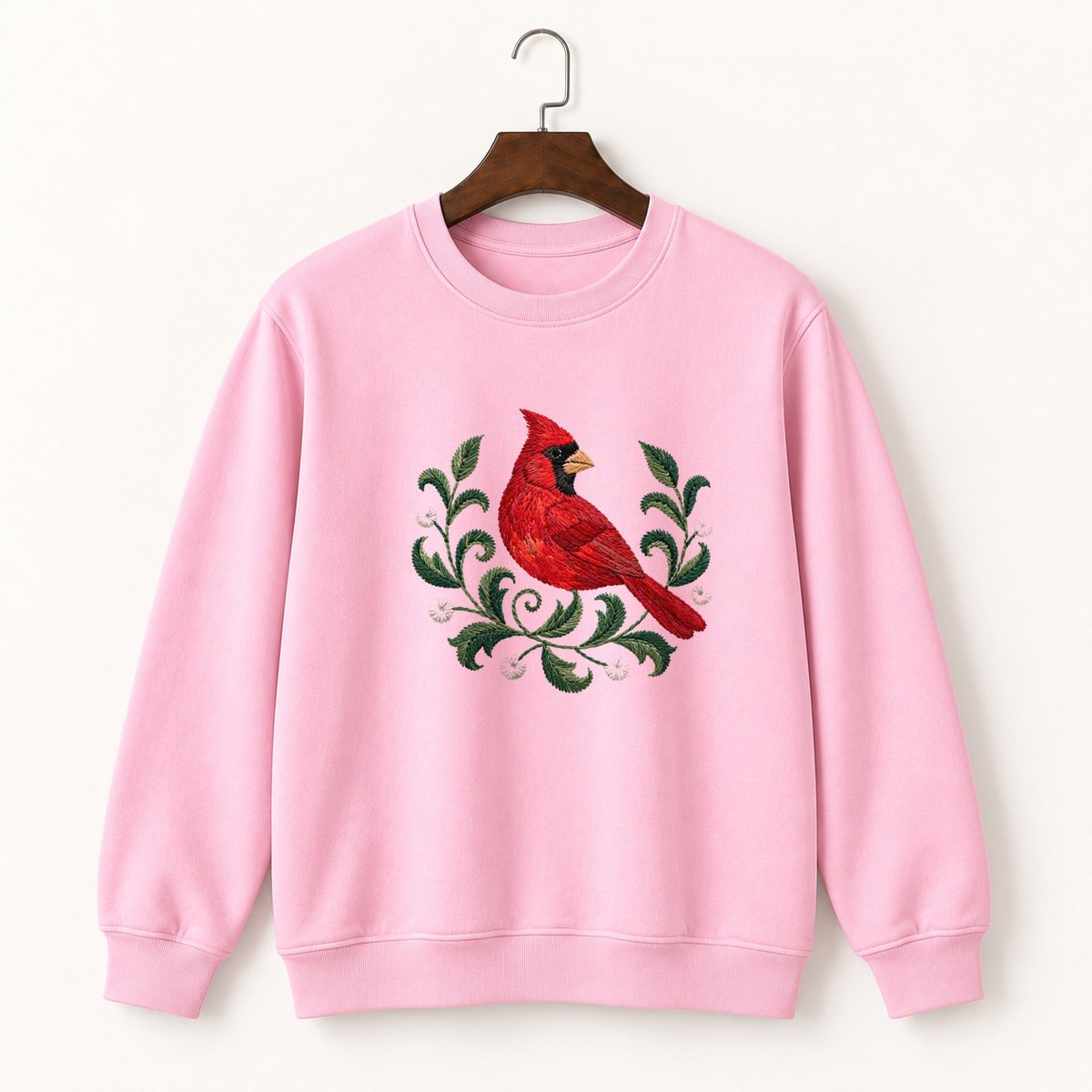 Northern Cardinal Crewneck Sweatshirt 4