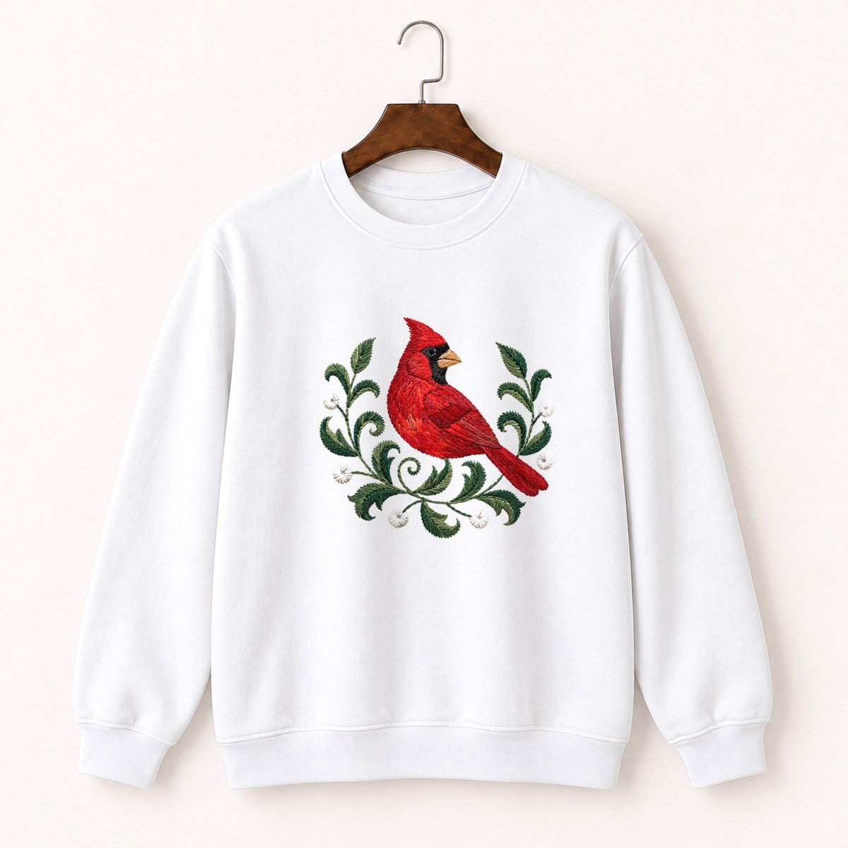Northern Cardinal Crewneck Sweatshirt 5