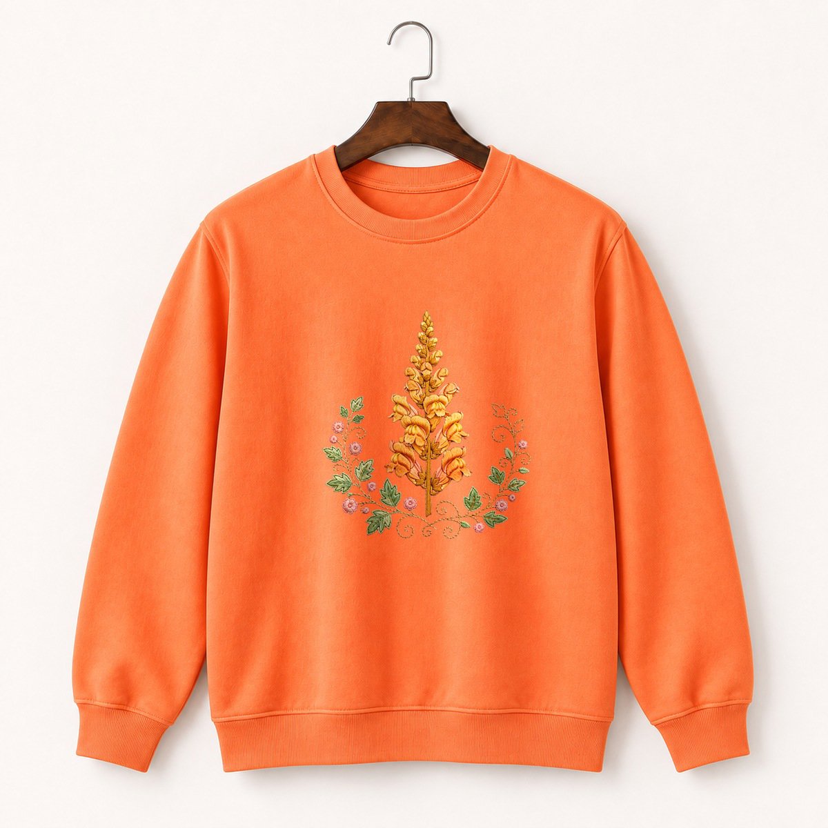 Snapdragon Flower Crewneck Sweatshirt 3