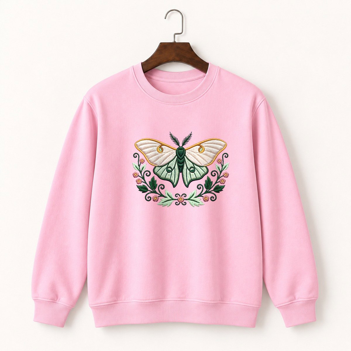 Luna Moth Crewneck Sweatshirt 4