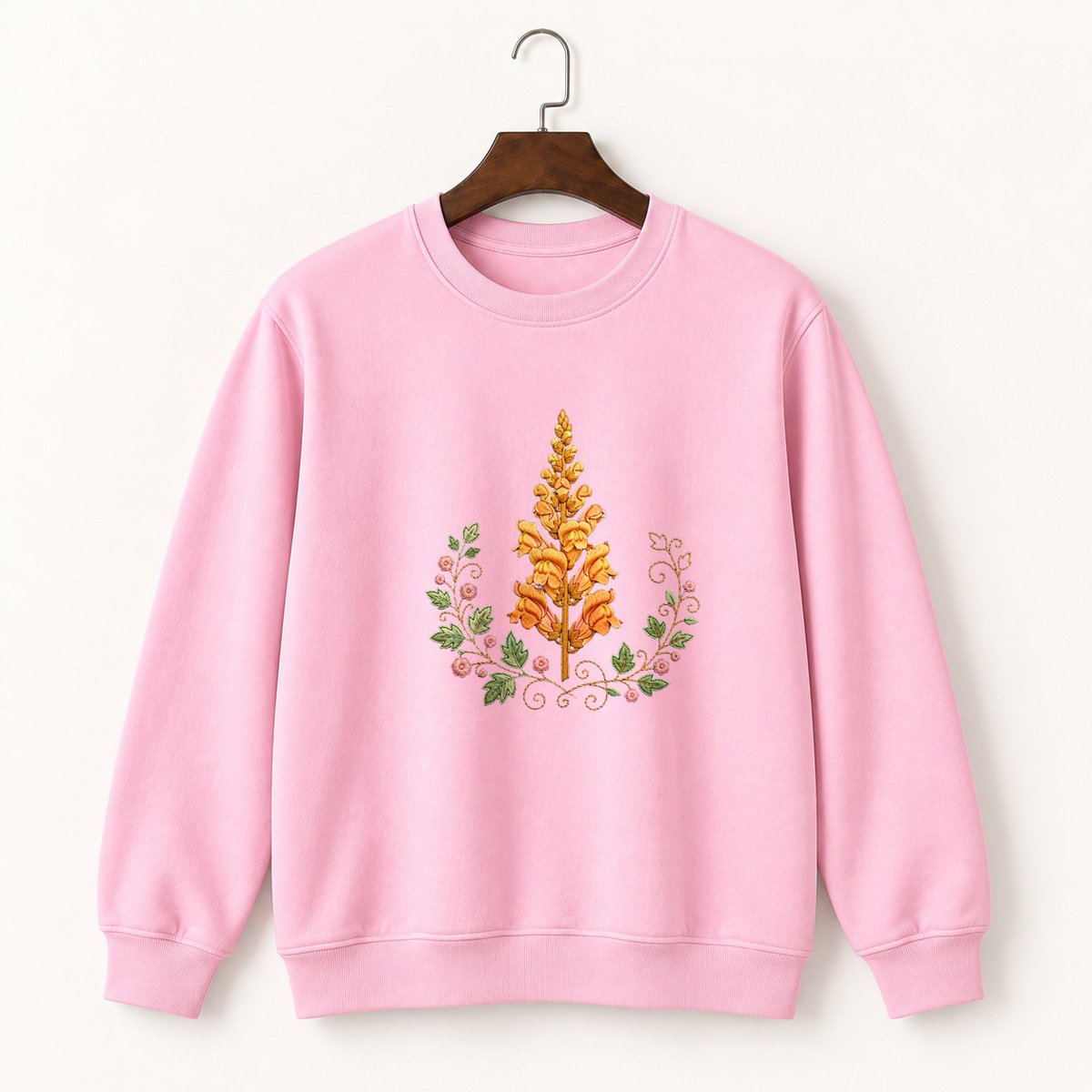 Snapdragon Flower Crewneck Sweatshirt 4