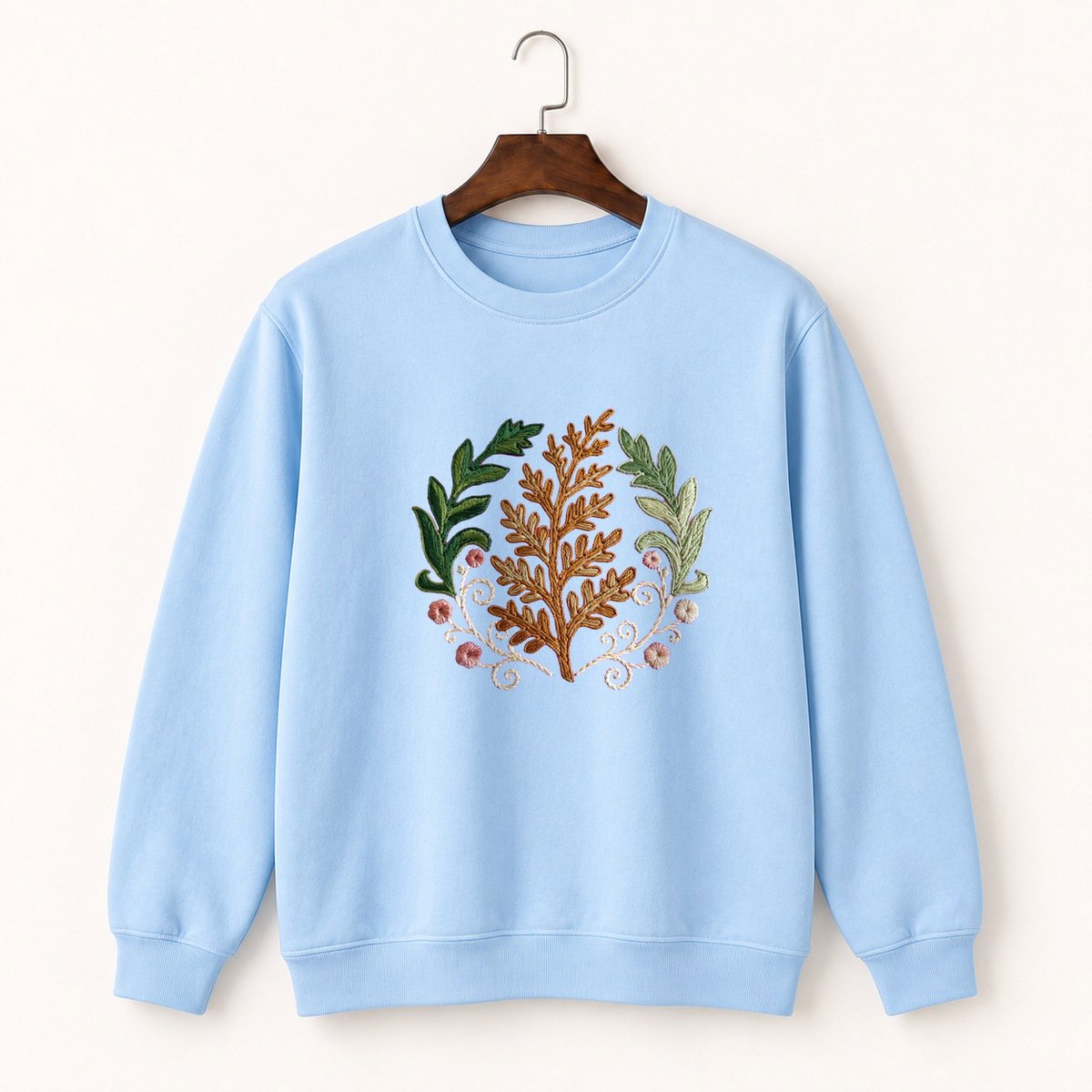 Cedar Branch Crewneck Sweatshirt 1