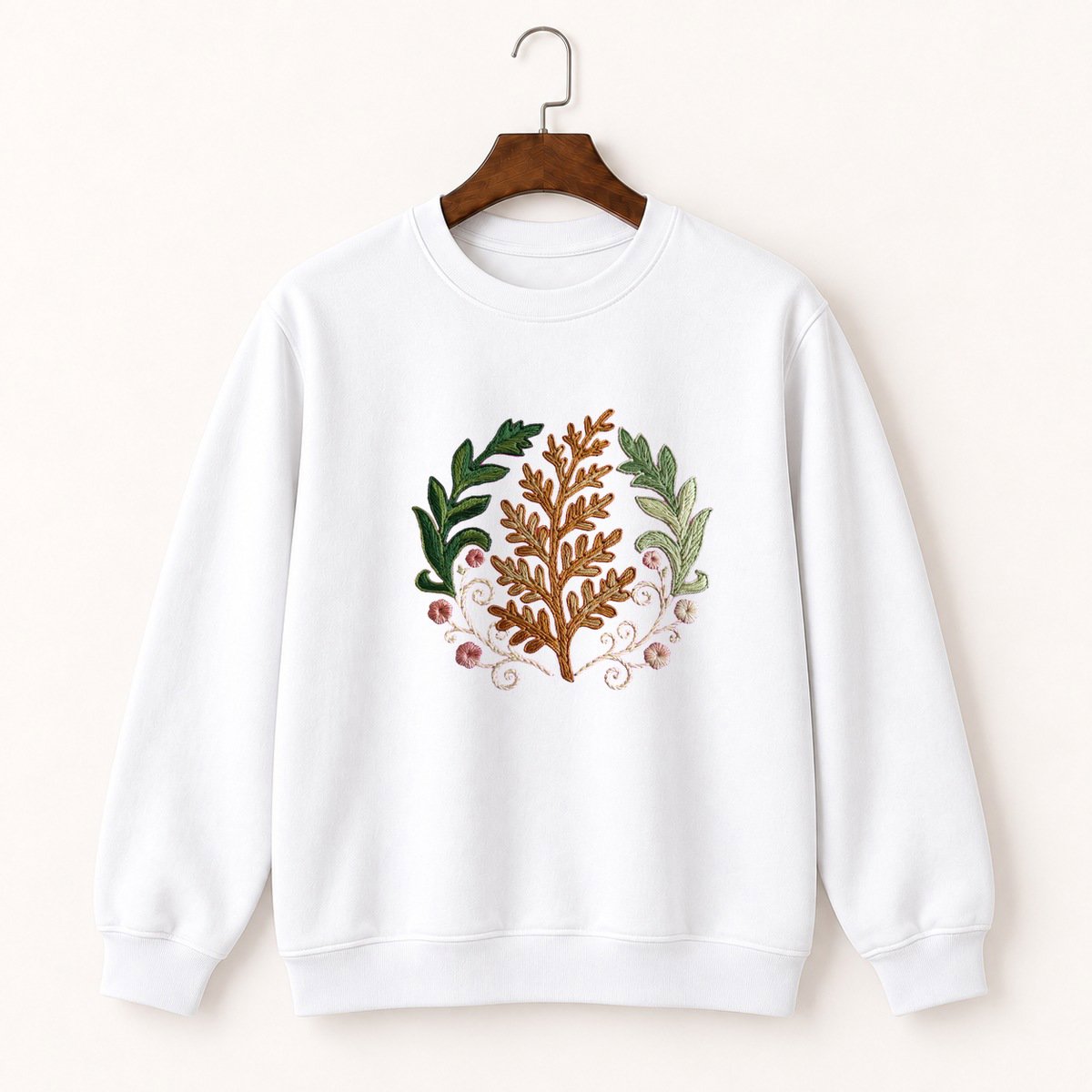 Cedar Branch Crewneck Sweatshirt 5