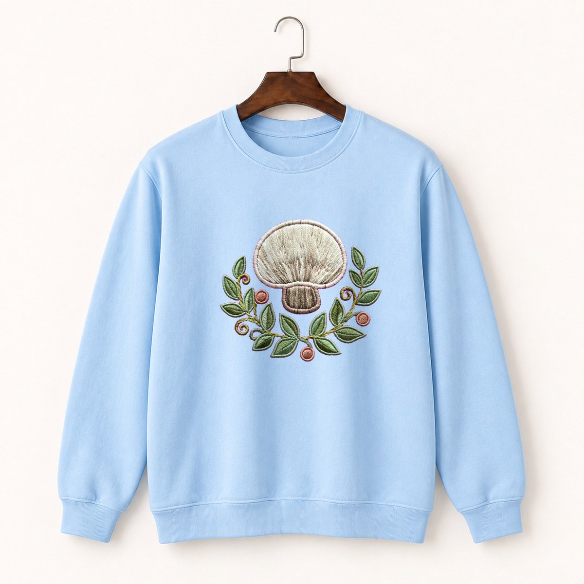 Puffball Mushroom Crewneck Sweatshirt 1