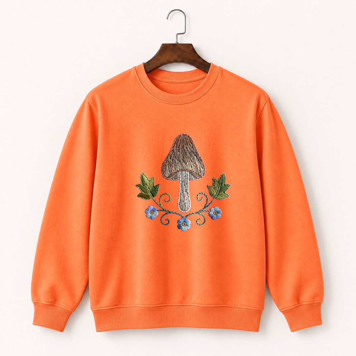 Ink Cap Mushroom Crewneck Sweatshirt 3