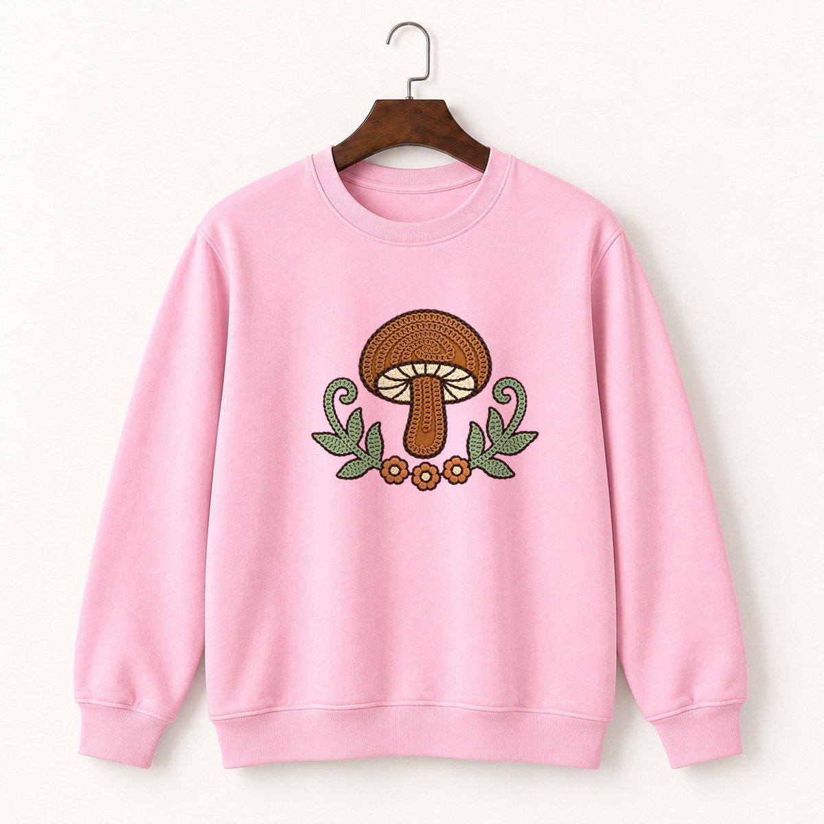 Shiitake Mushroom Crewneck Sweatshirt 4