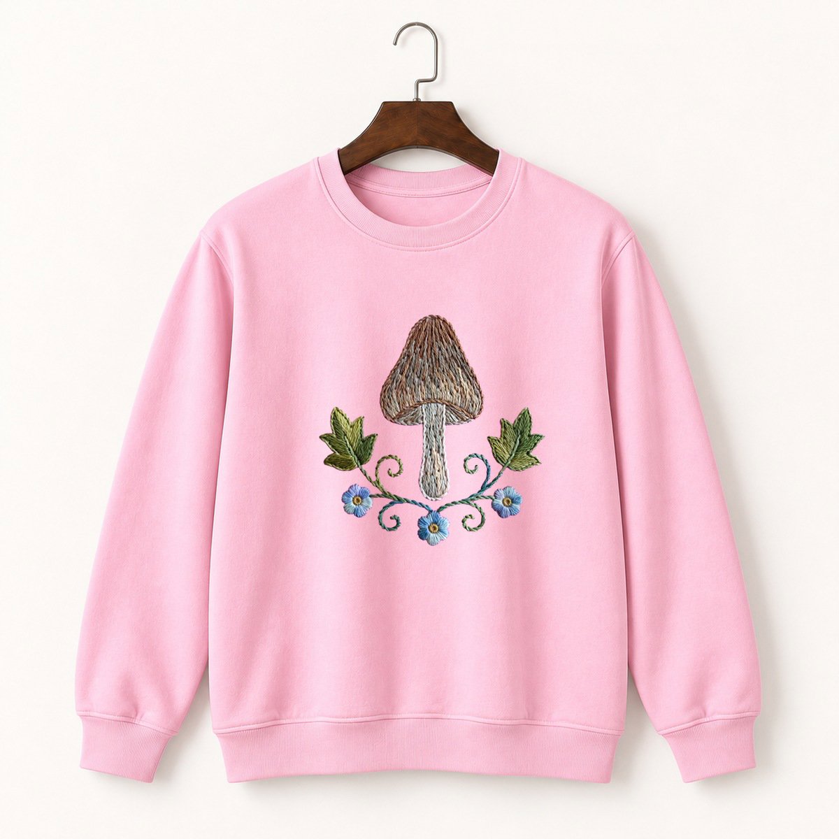 Ink Cap Mushroom Crewneck Sweatshirt 4