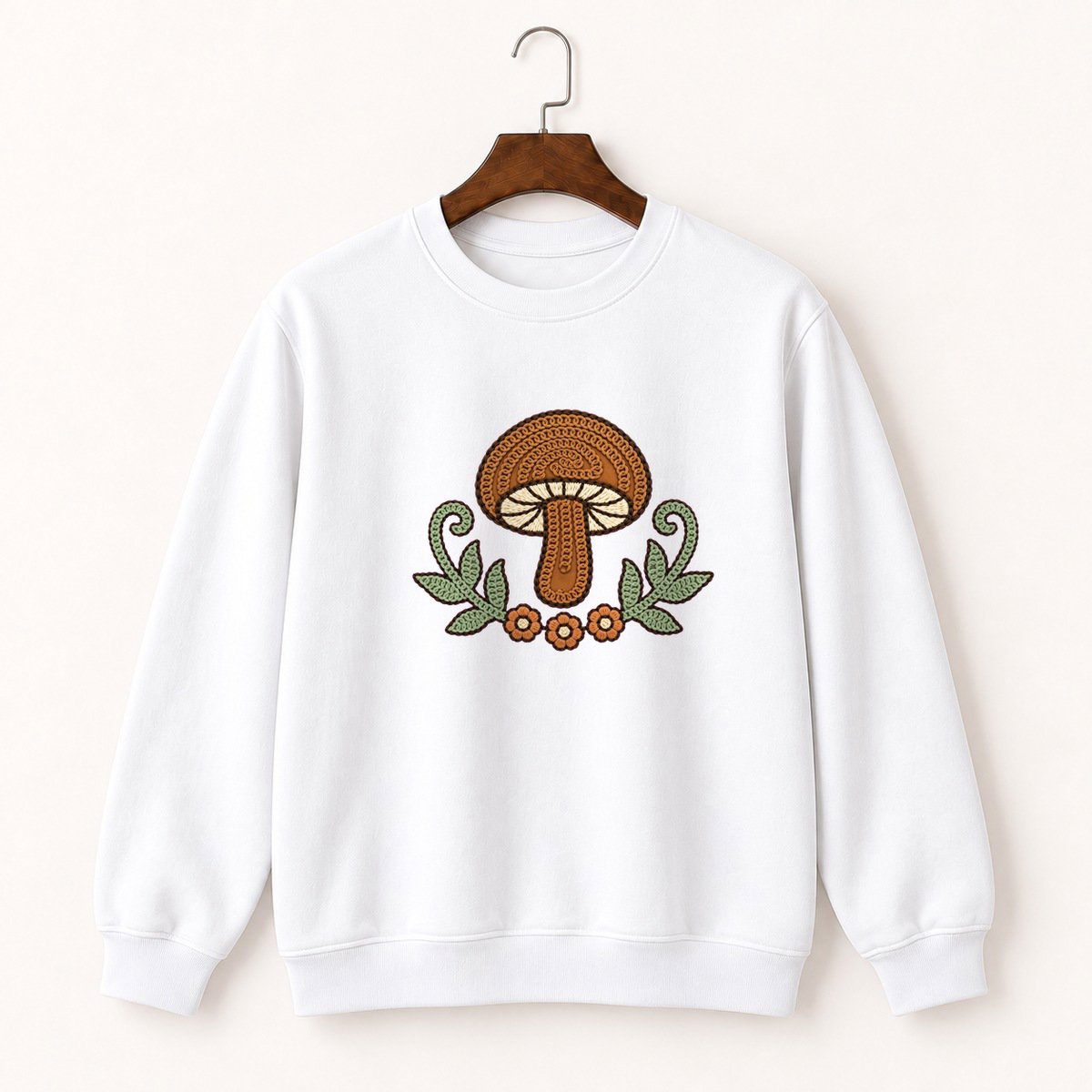 Shiitake Mushroom Crewneck Sweatshirt 5