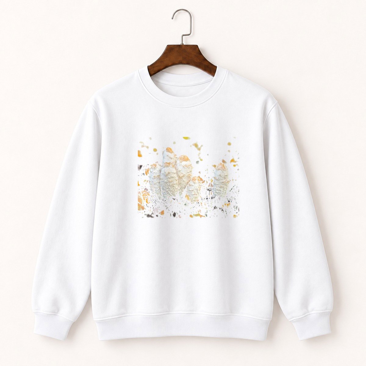 Shaggy Mane Mushroom Crewneck Sweatshirt 5