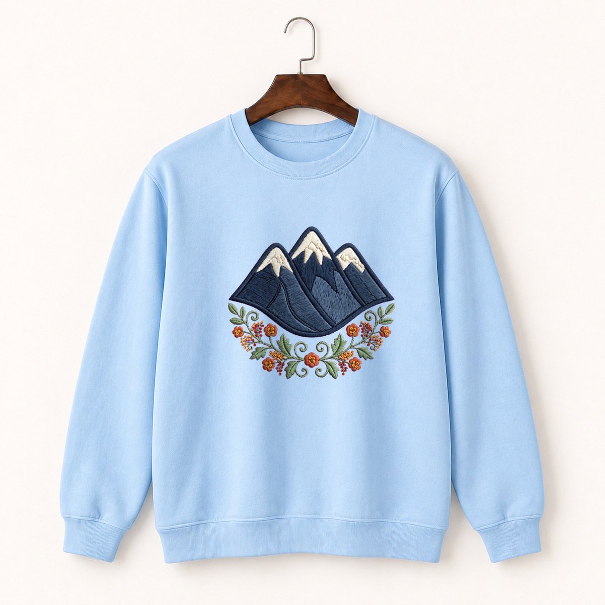 Andes Mountains Crewneck Sweatshirt 1