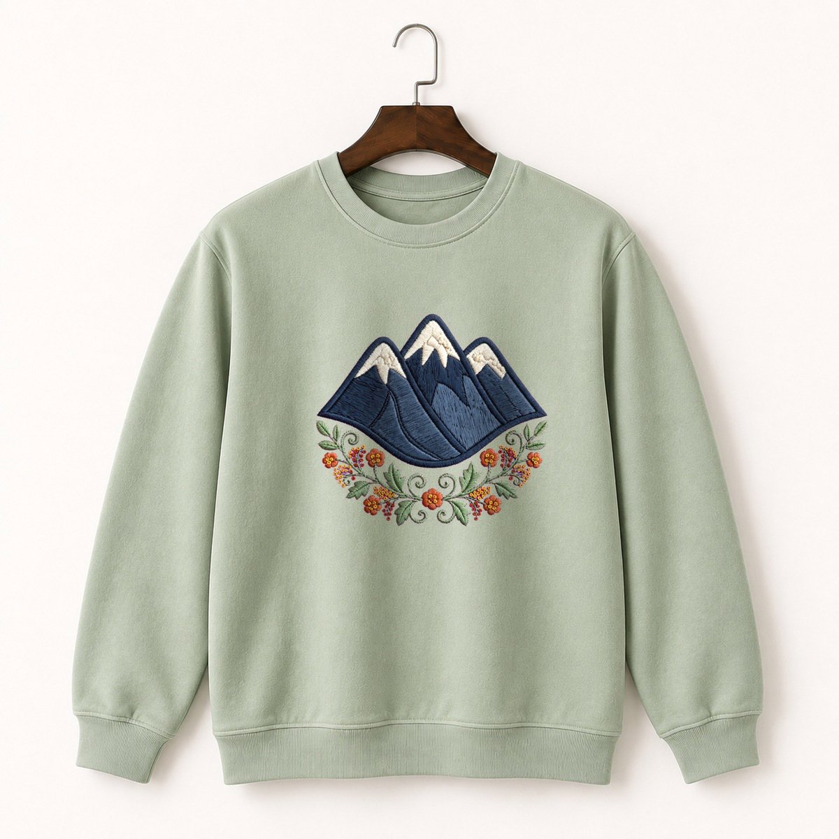 Andes Mountains Crewneck Sweatshirt 2