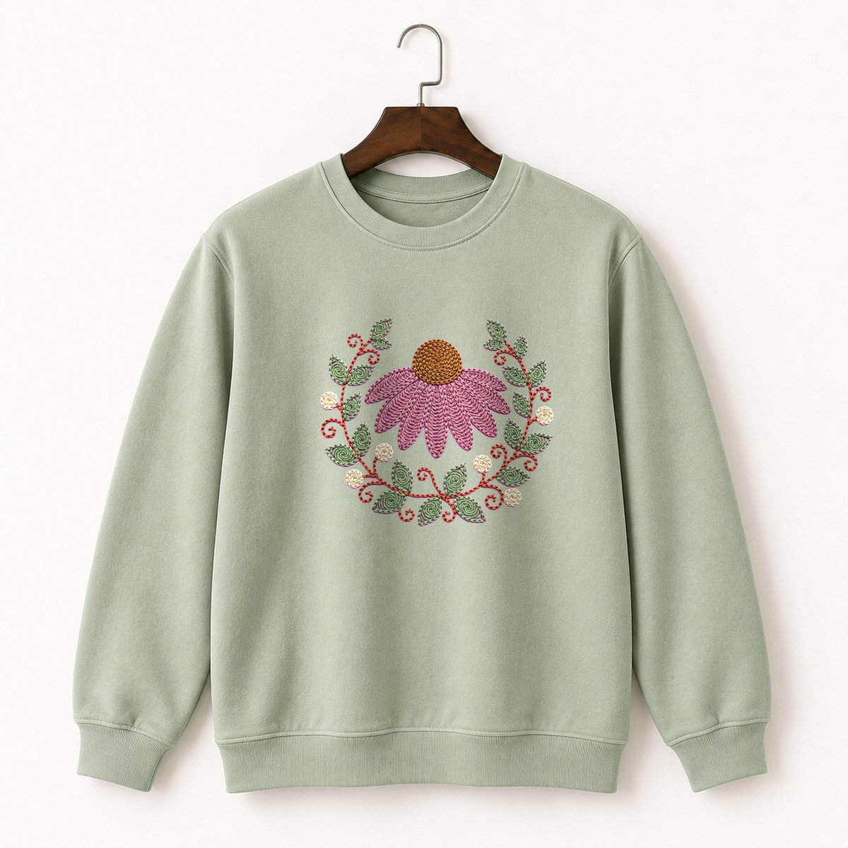 Coneflower Crewneck Sweatshirt 2