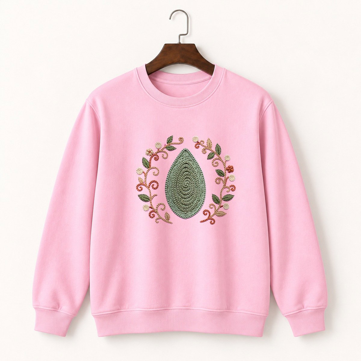 Sage Leaf Crewneck Sweatshirt 4