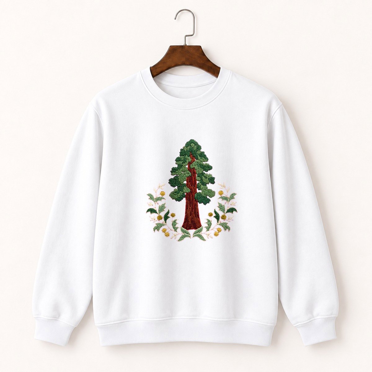 Redwood Tree Crewneck Sweatshirt 5