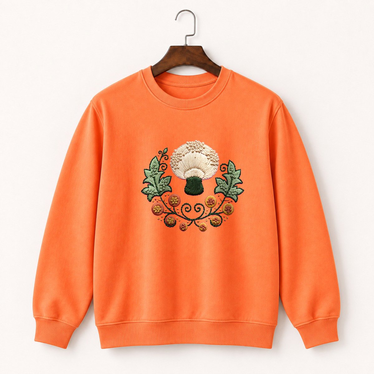 Puffball Mushroom Crewneck Sweatshirt 3