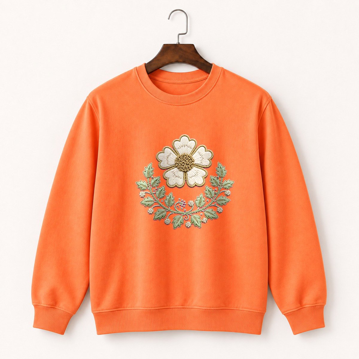 Edelweiss Flower Crewneck Sweatshirt 3