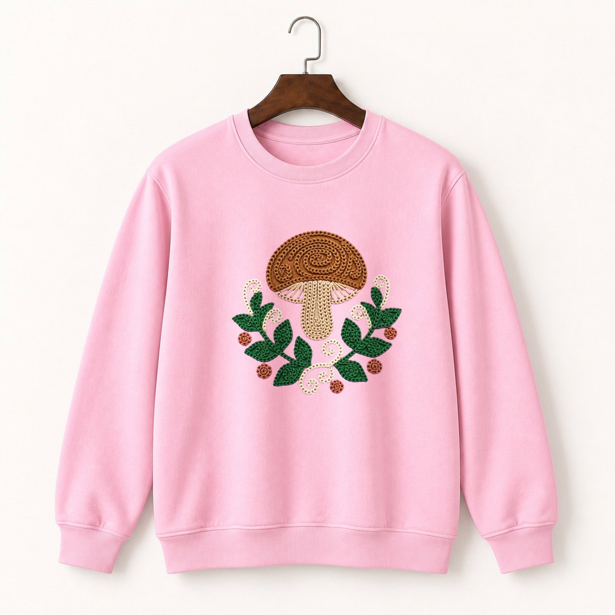 Shiitake Mushroom Crewneck Sweatshirt 4
