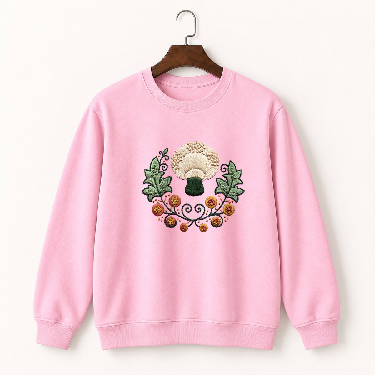 Puffball Mushroom Crewneck Sweatshirt 4