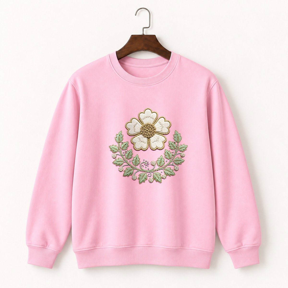 Edelweiss Flower Crewneck Sweatshirt 4